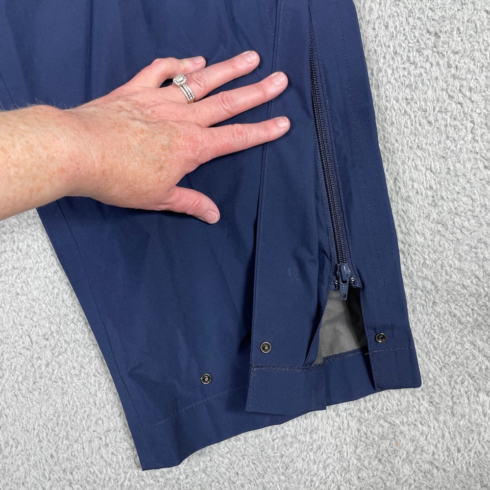 Zero Restriction Gore-Tex Rain Pants Mens Large Blue Waterproof Golf Made in USA - Picture 8 of 14